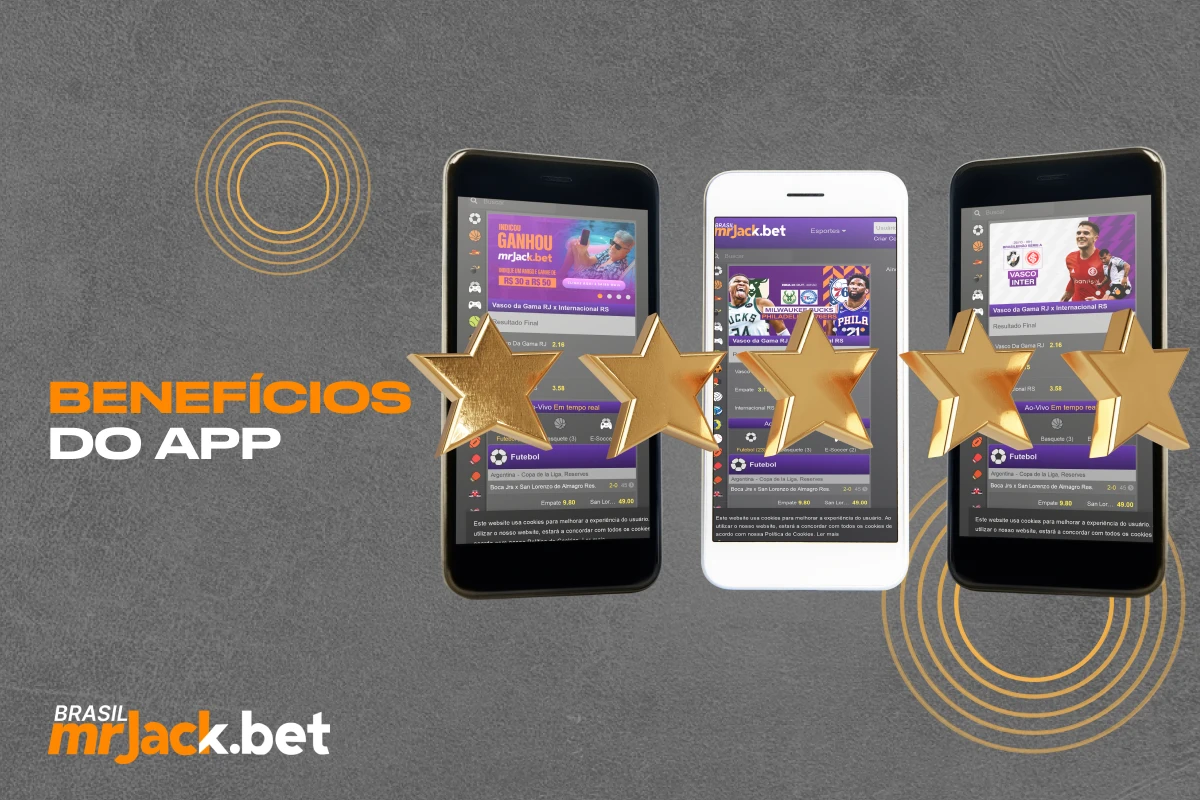O aplicativo de apostas Mr Jack é muito popular entre os usuários brasileiros devido às suas muitas vantagens